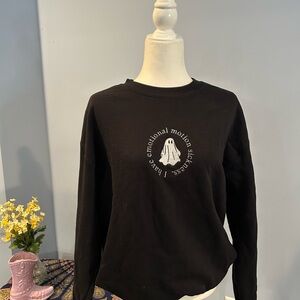 Phoebe Bridgers embroidered sweatshirt